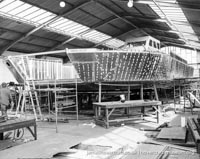 AP1-88 hovercraft during construction